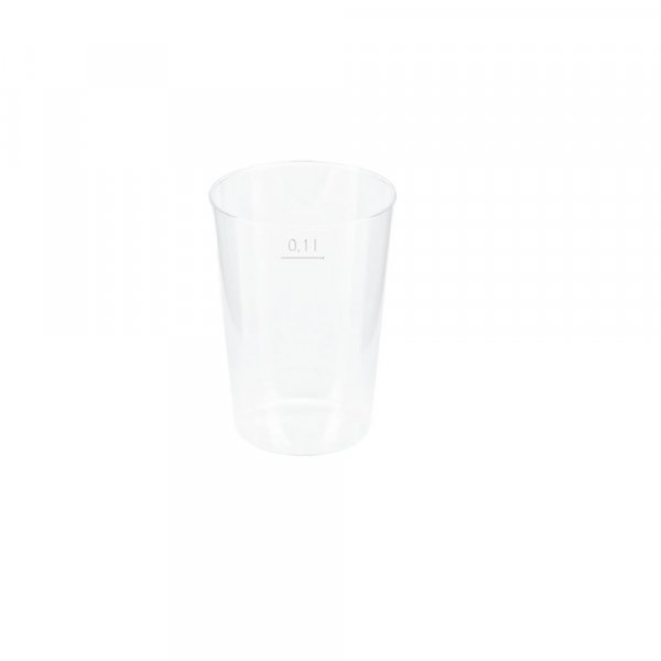 40 Stk. Pfandbecher PP Becher Trinkbecher 100ml 4 oz für Festivals, Partys & mehr